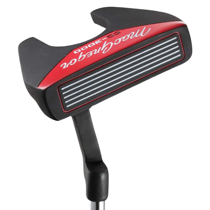 MacGregor Golf Ladies CG3000 stal nierdzewna żelazko kij golfowy i torba stojak zestaw pół opakowania, męska praworęczna, czarny/czerwony