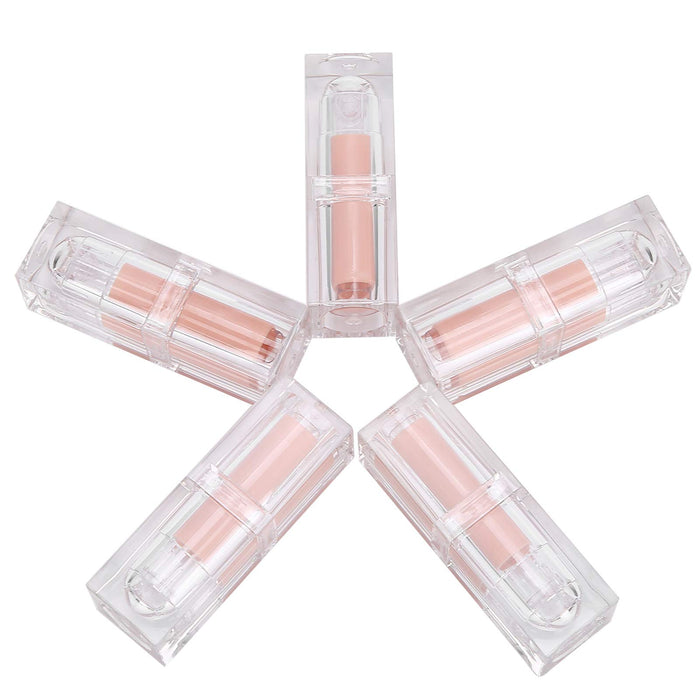5 sztuk Tube Lip Pusty Lipstick Tube Balsam do ust Pojemnik Kosmetyczne Materiały dla majsterkowiczów Plac Przezroczysty