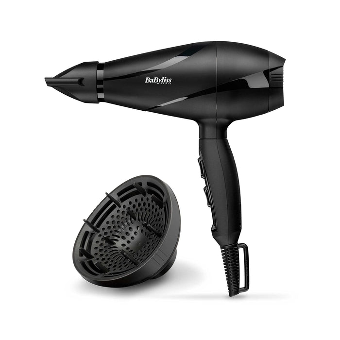 Babyliss 6613DE profesjonalna suszarka do włosów Pro Silence Ionic 2200 W czarna