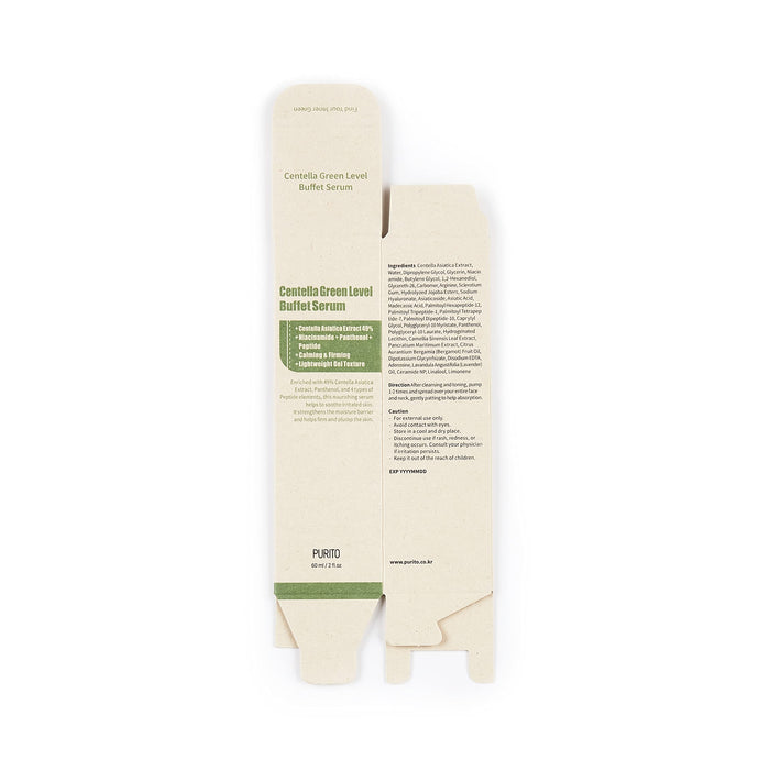 PURITO Centella Grün Level Buffect Serum
