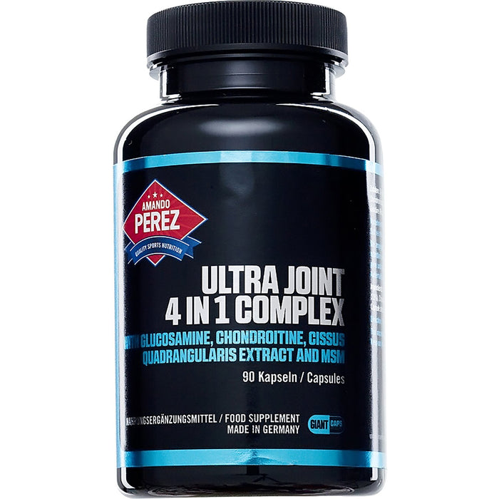 Ultra Joint 4 w 1 Complex 90 kapsułek • wysoka dawka • Biostępny • ze specjalną formułą • MSM, glukozamina, chondroityna i Cissus Quadrangularis