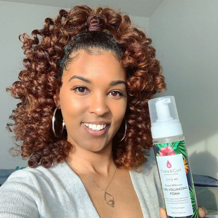 Sweet hibiscus curl volumizing foam 200ml