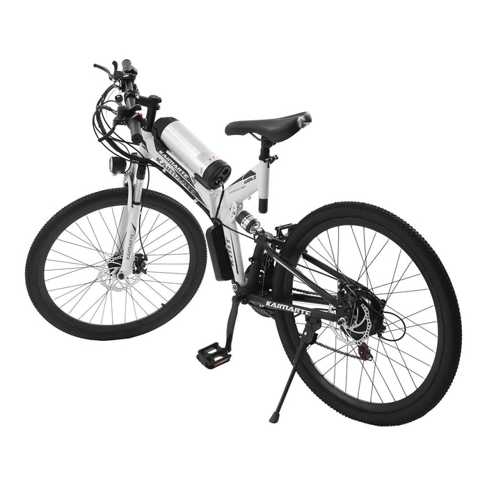 Fetcoi 26", 21 biegów, 36 V, składany rower elektryczny do jazdy na rowerze górskim, pedelec, dla osób dojeżdżających do pracy i na świeżym powietrzu.