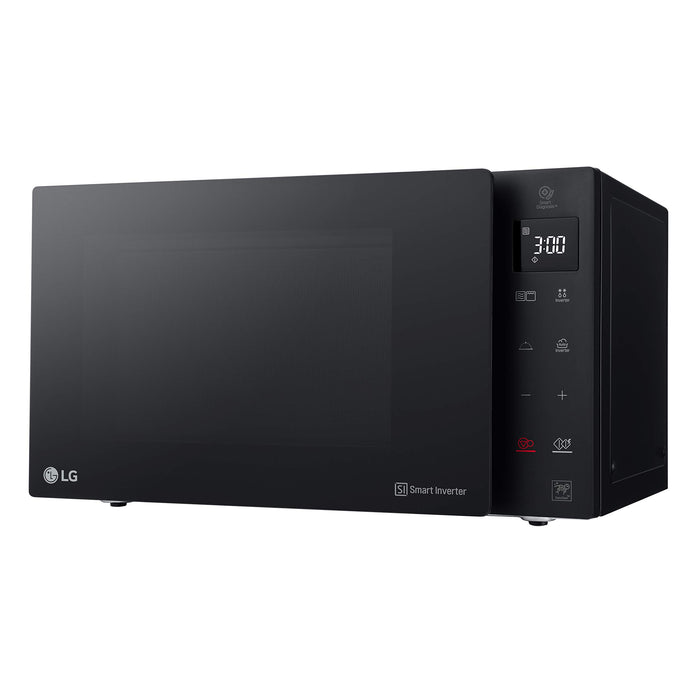 LG - Kuchenka mikrofalowa, grill, Smart Inverter 476 x 272 x 388 mm, czarny przezroczysty