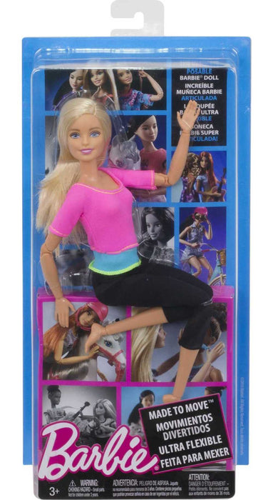 Barbie Made to Move DHL82 Lalka, od 3 lat