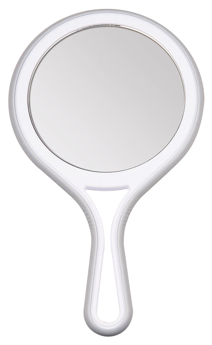 Titania Lusterko ręczne z normalnym lustrem i 5-krotnym powiększeniem, 1 szt. (1 x 245 g)