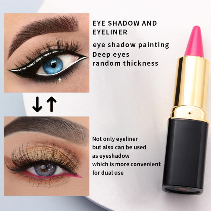 Yeeda Żelowy eyeliner, mocny eyeliner, trwały eyeliner, mocny eyeliner, do makijażu, przybory kosmetyczne, odporne na ścieranie i wodoszczelne