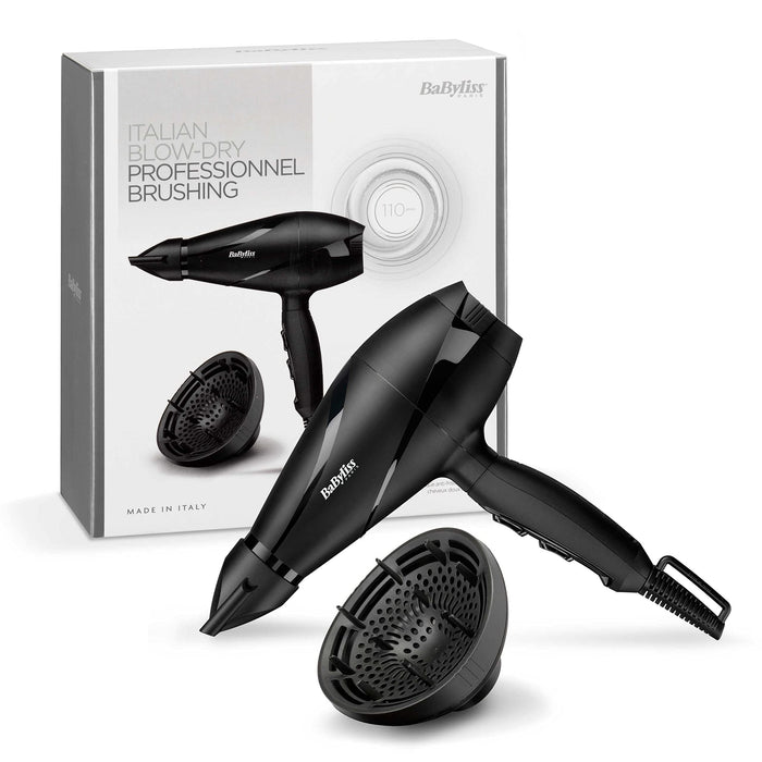 Babyliss 6613DE profesjonalna suszarka do włosów Pro Silence Ionic 2200 W czarna