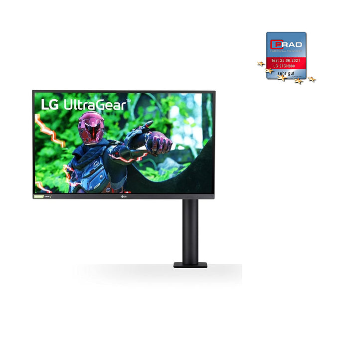 Lg 27GN880-BAEU 27", Monitor, Czarny Matowy