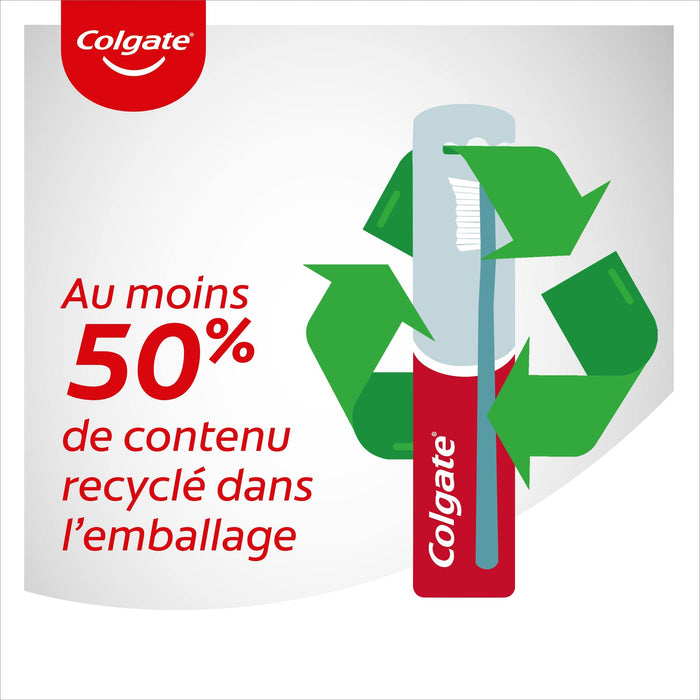 COLGATE Extra Clean Brosse a Dents - Souple - x4
