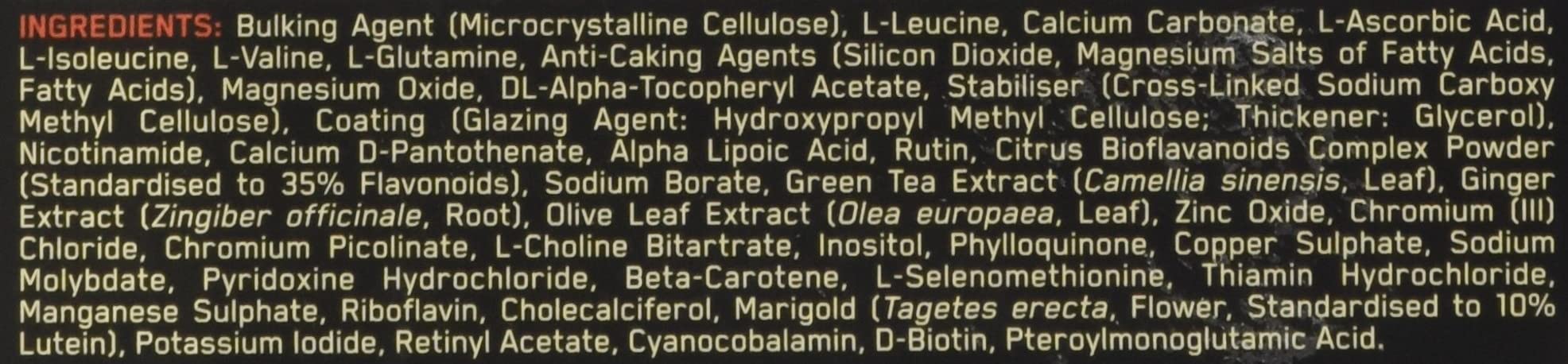 Optimum Nutrition ON Optimen Multiwitamina kapsułki, witaminy i minerały, tabletki dla mężczyzn z cynkiem, magnezem i aminokwasami, kompleks o wysokiej dawce, 30 porcji, 90 kapsułek
