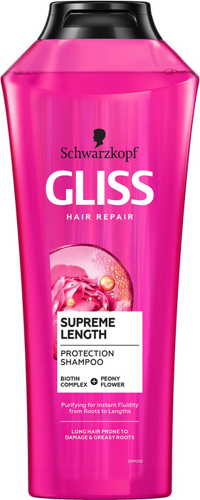 Schwarzkopf Gliss Supreme Length szampon do włosów długich i podatnych na zniszczenia 400ml