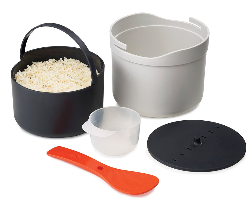 Joseph Joseph 45002 M-Cuisine kuchenka mikrofalowa ziarno, plastik, pomarańczowy/beżowy