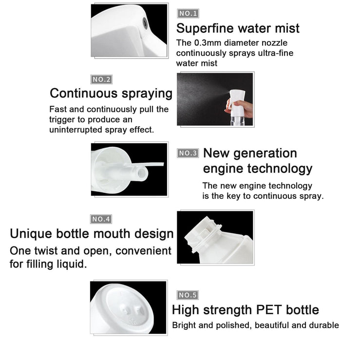Aerosol Fine Mist Curly Hair Spraying Bottle, butelka z atomizerem do włosów, butelka z atomizerem, odświeżająca butelka z atomizerem