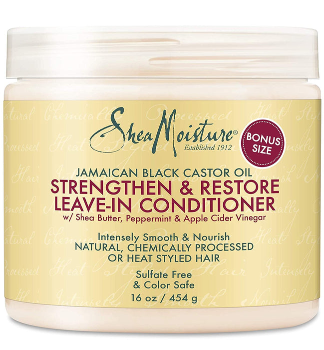 Shea Moisture Jamaican Black Castor Oil Leave In Cond.16oz