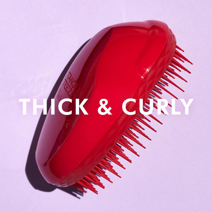 Tangle Teezer - Thick & Curly Salsa Red | Profesjonalna szczotka do włosów specjalnie do grubych i kręconych włosów