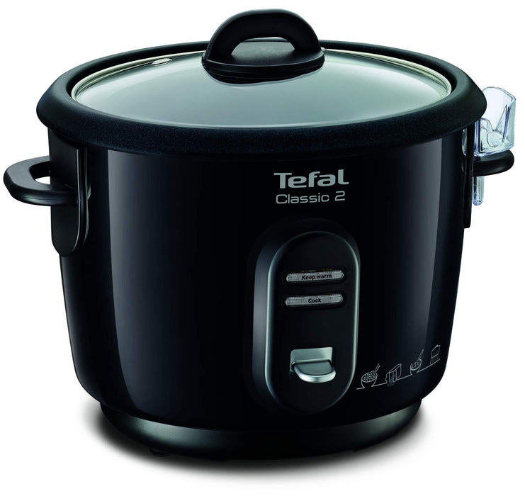 Tefal - RK102811 - klasyczna czarna metaliczna kuchenka do ryżu