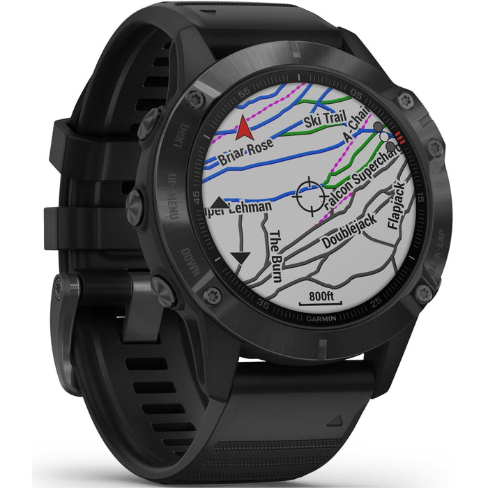 Garmin Fenix 6 Pro multisportowy zegarek GPS, czarny