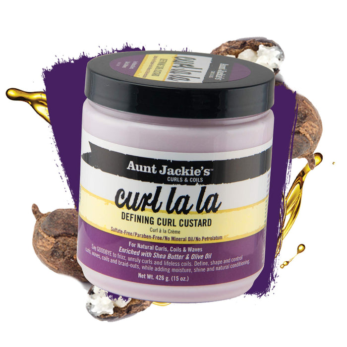 Aunt Jackie 's Curl La Defining CURL CUSTARD 15oz