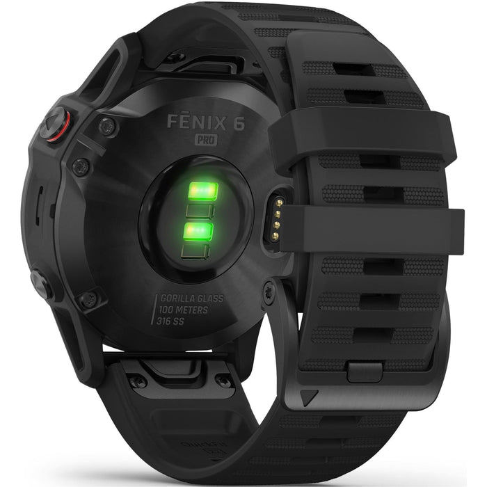 Garmin Fenix 6 Pro multisportowy zegarek GPS, czarny