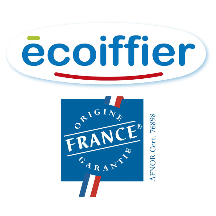 Ecoiffier 1770 Wózek do czyszczenia zabawek i odkurzacz, niebieski i zielony