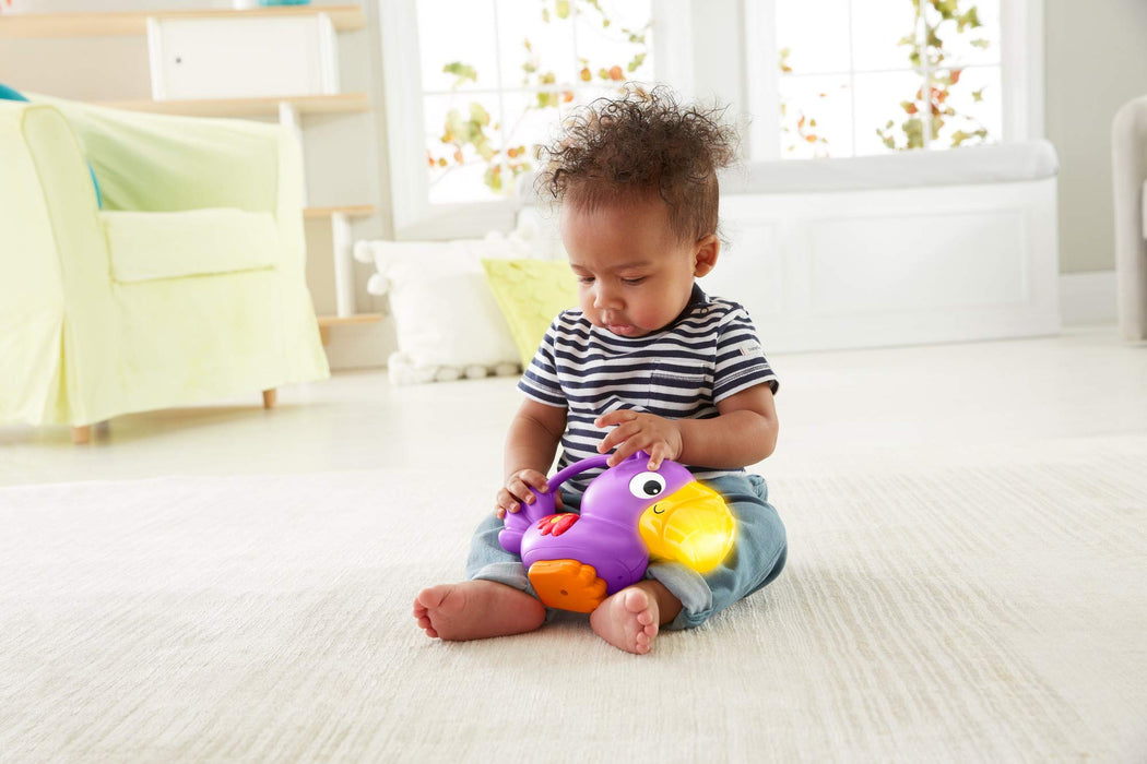 Fisher-Price, Mata Gimnastyczna Z Muzyką I Światełkami – Z Atrakcyjnymi Zabawkami I Motywami Lasu Tropikalnego GXC35