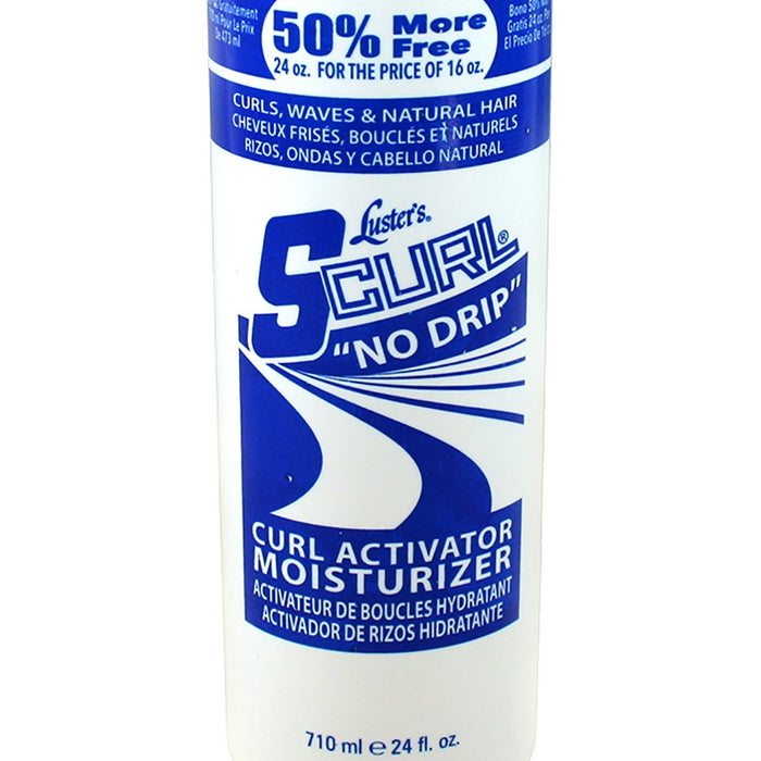 Lusters S'Curl No Drip - Curl Activator Moisturizer 24 oz 710 ml
