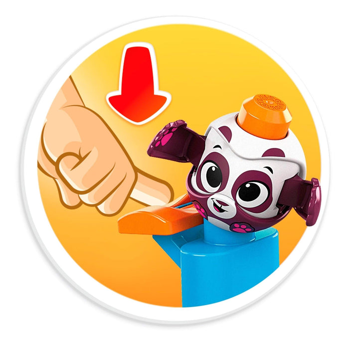 Mega, Mega Bloks Klocki A Kuku Zjeżdżalnia + Panda GKX68
