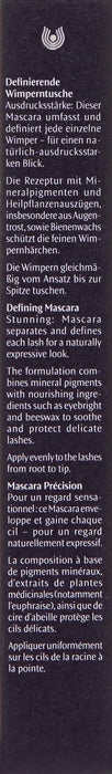 Dr. Hauschka - Cosmétiques - Mascara pour cils Defining Dr. Hauschka - 01-black