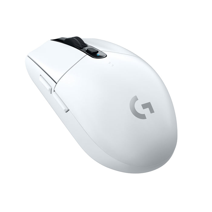 Logitech G305 Lightspeed Wireless Gaming Mouse, Technologia Łączności Bezprzewodowej Lightspeed Nowej Generacji Teraz Dostępna Dla Wszystkich Graczy, Pc/Mac/Chromebook - Biały ,910-005291