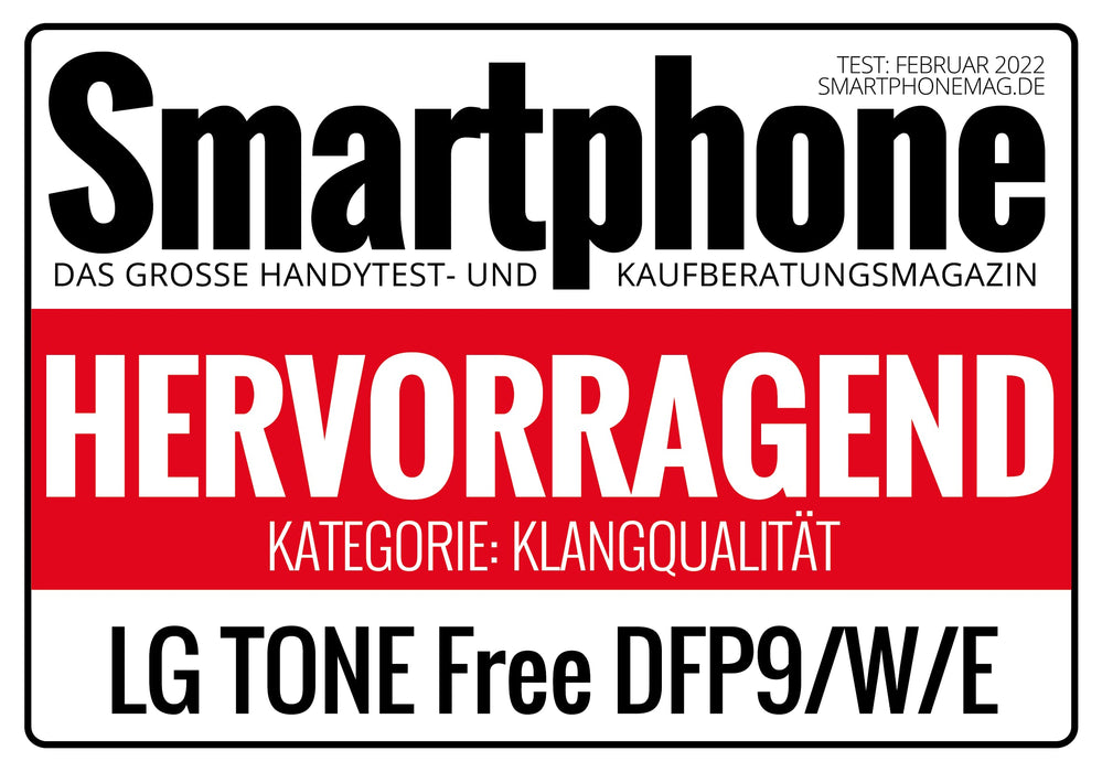 LG TONE Free DFP9 słuchawki douszne Bluetooth z MERIDIAN-Sound i aktywną redukcją szumów (ANC), kompatybilne z Siri i Google Assistant, TONE-DFP9E.CDEULLK złote