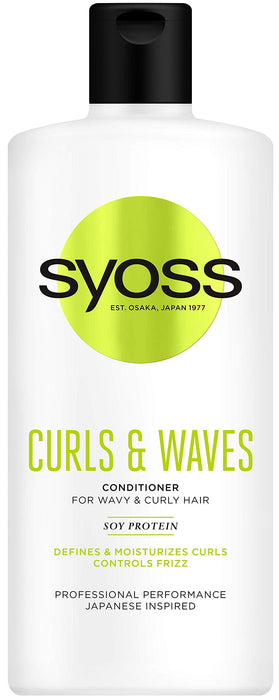 Syoss Curls & Waves odżywka do włosów falowanych i kręconych 440ml