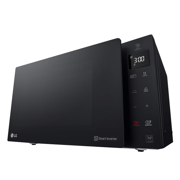 LG - Kuchenka mikrofalowa, grill, Smart Inverter 476 x 272 x 388 mm, czarny przezroczysty