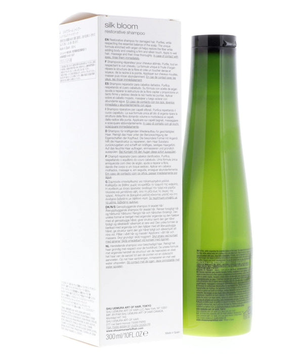Shu Uemura Silk Bloom szampon regenerujący 300 ml