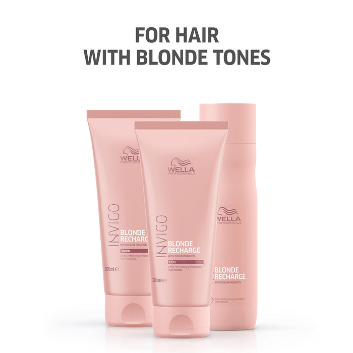 Wella Professionals Invigo Recharge Color Refreshing Shampoo Cool Blonde, 250 ml