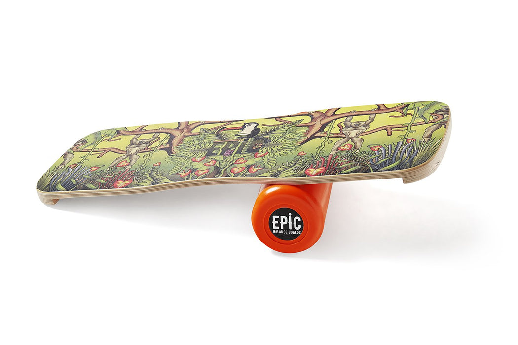 Epic Jungle + Floor MAT Balance Board – Balance Trainer – Epic Balanceboards
