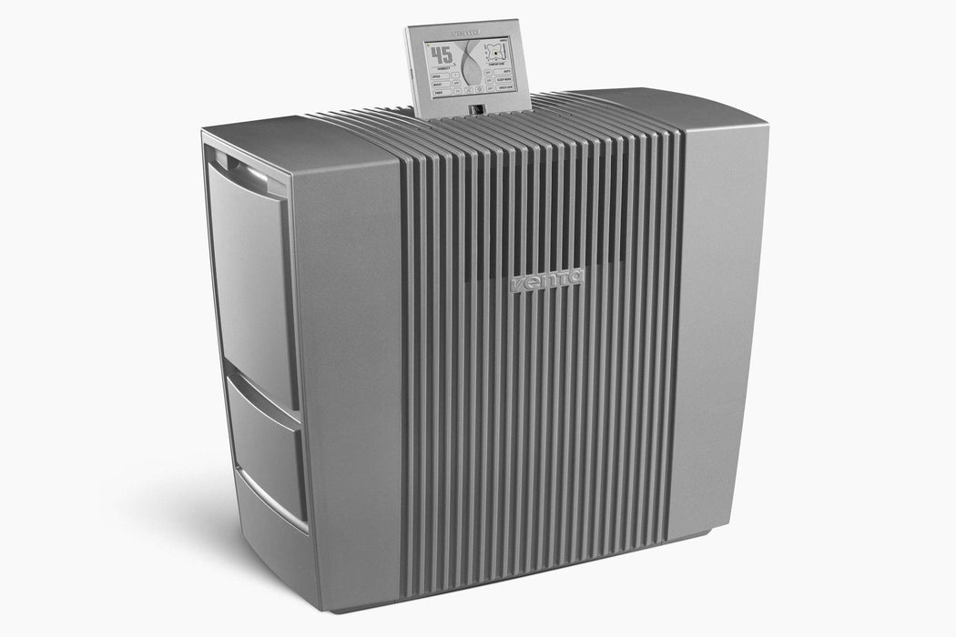 Venta Oczyszczacz powietrza AW902 Professional, higieniczne nawilżanie powietrza przez pranie powietrza, bez filtra, bez mgły, do pomieszczeń do 120 m², szary