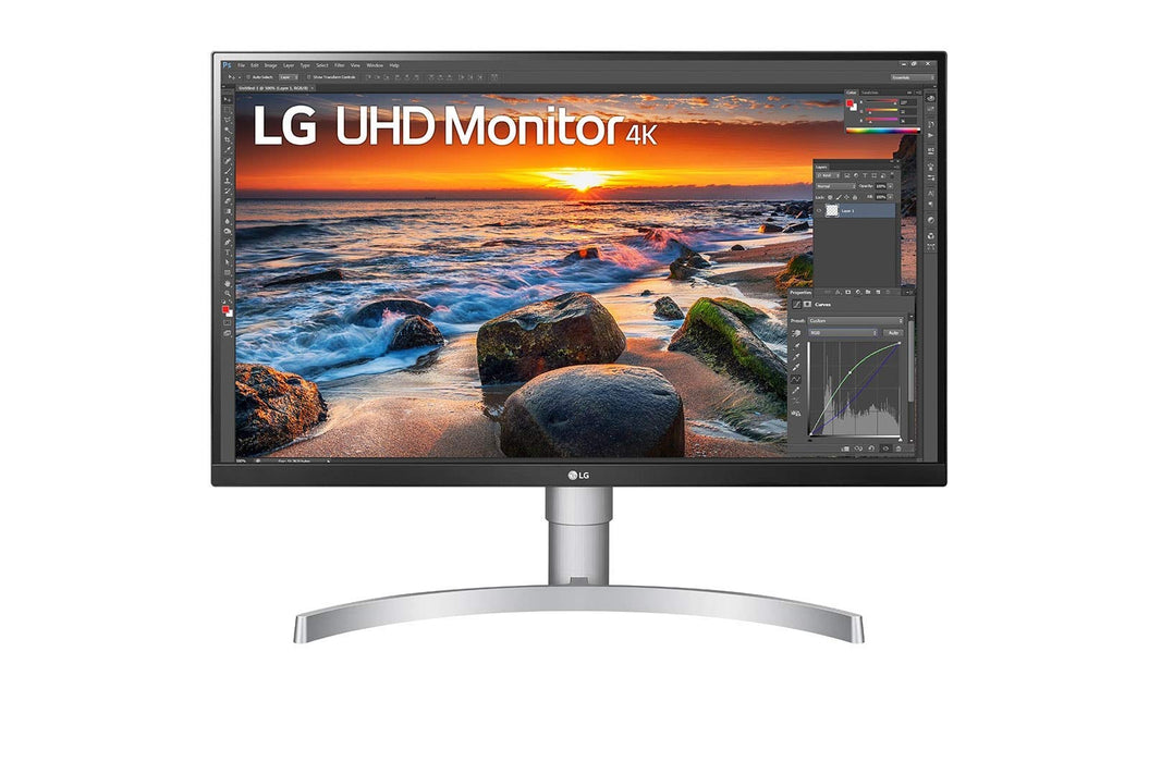 LG 27UN83A Monitor UHD 4K IPS o przekątnej 68,58 cm (27”) 2020 biały