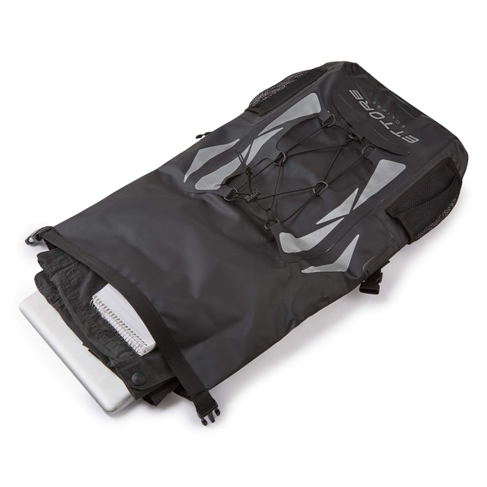 Ettore Plecak rowerowy w 100% wodoszczelna torba 30 l - czarny - Eclipse