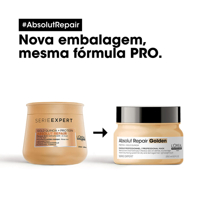 L'oreal Expert Professionnel Absolut Repair Gold Golden Mask 250 Ml Unisex