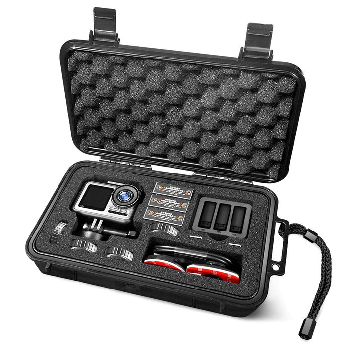 Lekufee Mini Wodoodporny Futerał na Aparat Cyfrowy DJI Osmo Action Cam i Inne Akcesoria
