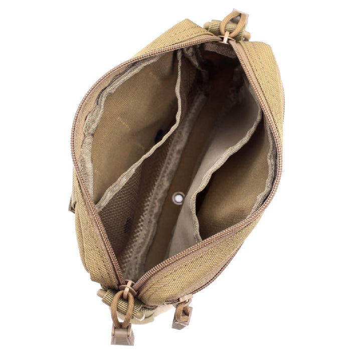 Azarxis Molle EDC, wielofunkcyjna torba na biodra, wojskowa torebka na pasek, kompaktowa i lekka