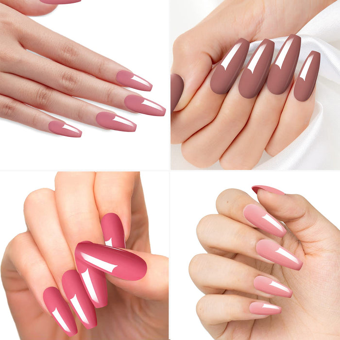 Żel do paznokci UV lakier do paznokci 10 ml, zestaw lakierów do paznokci, żel UV, 6 kolorów, lakier do paznokci Shellac, farba UV do stylizacji paznokci