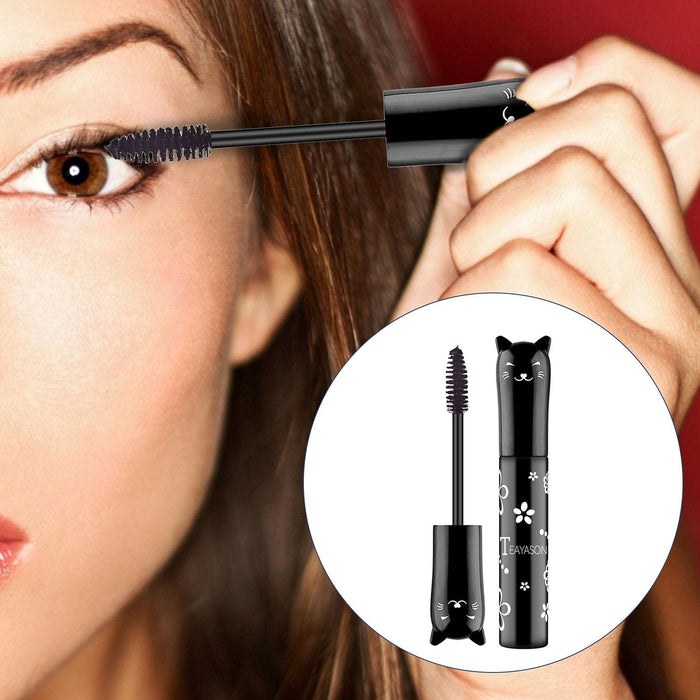 Extreme Length Mascara Eyes Obszerny makijaż 6 kolorów False Lash Effect Tusz do rzęs, wodoodporny Szybkoschnący kocie oczy Rzęsy Curling Pierzaste Miękkie pełne rzęsy Zwiększa definicję Ortuh