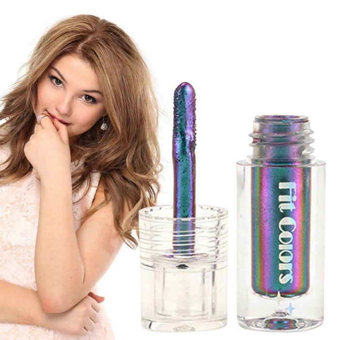 Płyn do powiek Chamäleon – cienie do powiek | błyszczący jasny płynny cień do powiek, wodoodporny, pigmentowany płynny cień do powiek, długotrwały makijaż oczu Dimweca