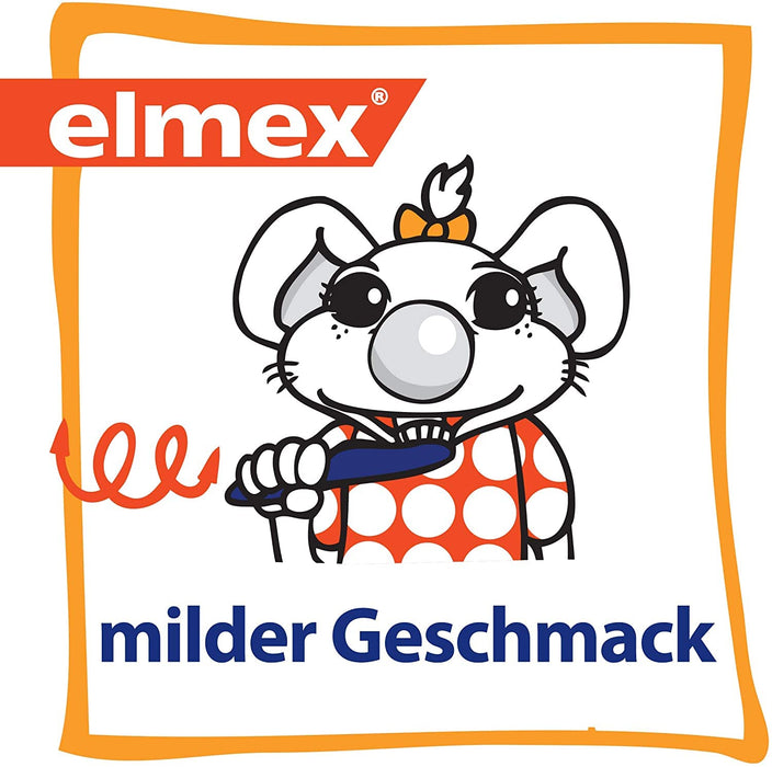szczoteczka do nauki elmex z pastą do zębów dla dzieci elmex 12 ml, 0-2 lata, mieszany, 1 sztuka