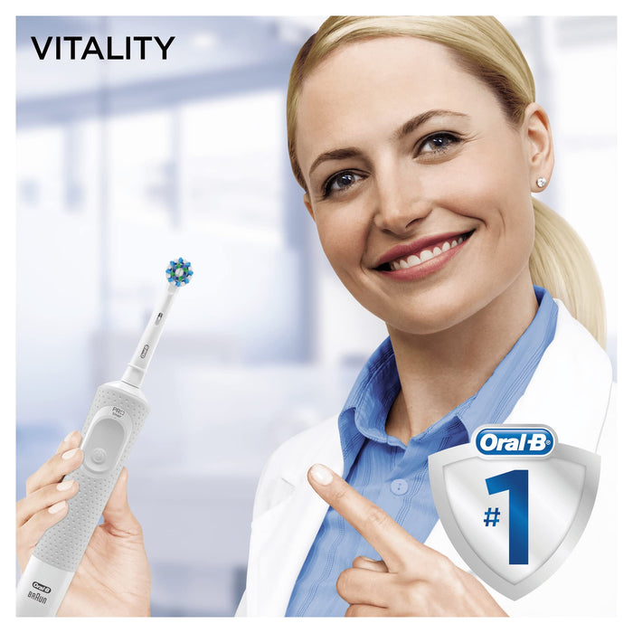 Oral-B Vitality 100 Elektryczna Szczoteczka do Zębów, Biały
