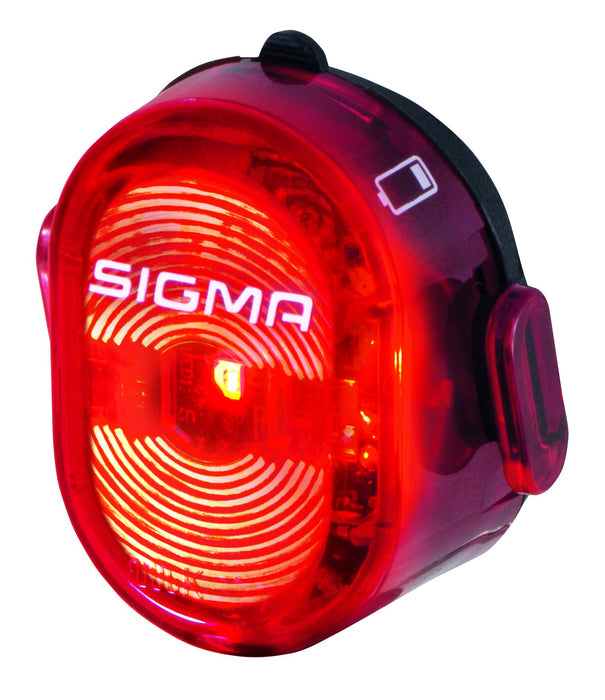 Sigma Sport zestaw oświetlenia rowerowego LED AURA 60 USB/NUGGET II, światło przednie i tylne, dopuszczenie do ruchu drogowego, akumulator do ponownego ładowania, wodoszczelny