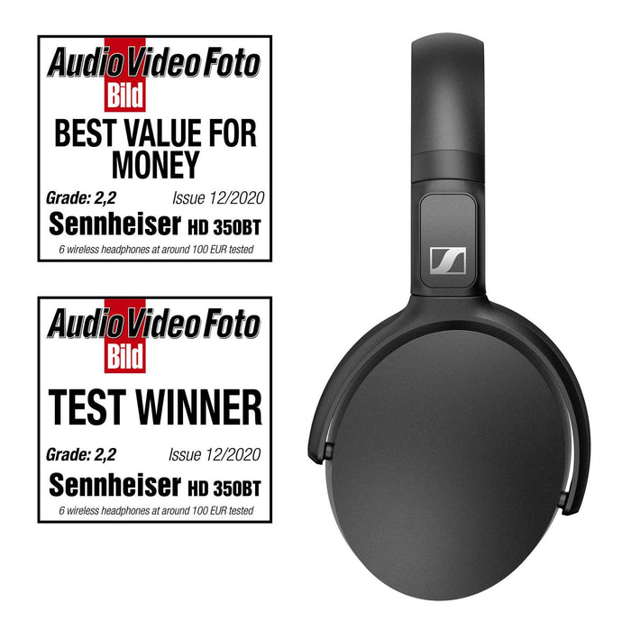 Sennheiser 508384 Bezprzewodowe Słuchawki Nauszne, Czarny