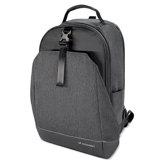 WOZINSKY torba rowerowa na bagażnik, wodoodporna torba rowrowa, dwuczęściowa torba rowerowa , 2 w 1 plecak - torba